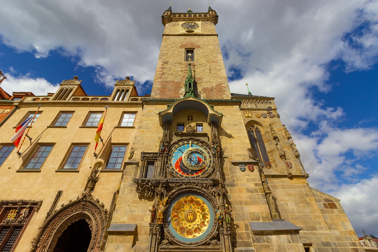 Najpopularniejszy zegar astronomiczny na świecie Orloj w P[radze